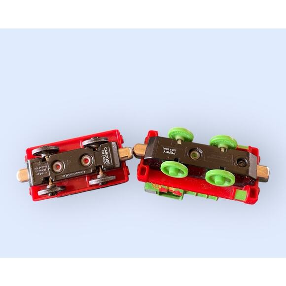 Thomas & Friends Percy Train Caboose Take N Play Diecast Lot 2 Holiday Christmas - Picture 4 of 6